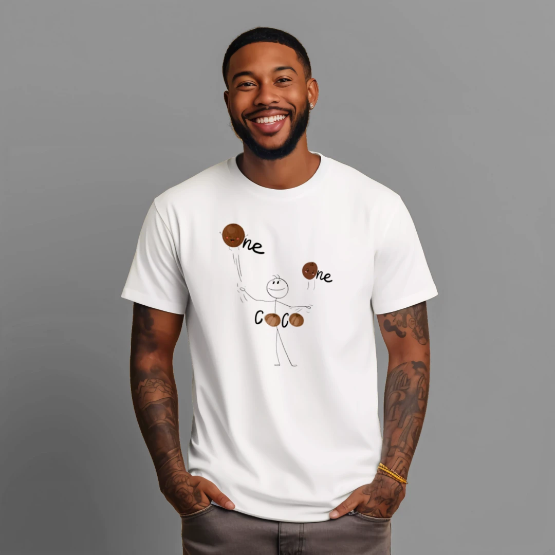 One One Coco Men's T - blk txt
