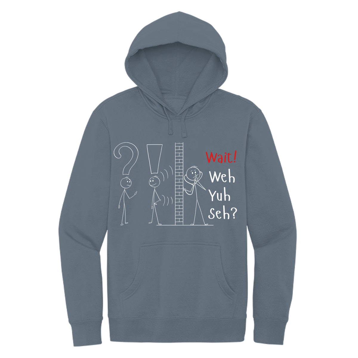 Flint Blue Heather - DT6100 - FRONT