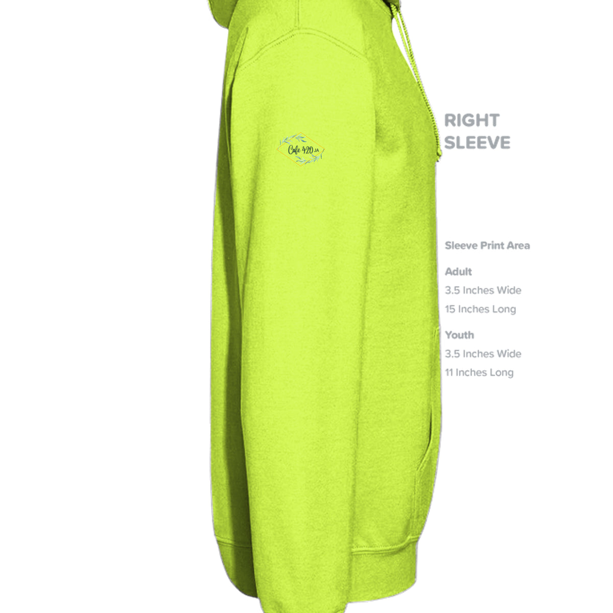 Safety Green - DT6100 - SLEEVE_RIGHT