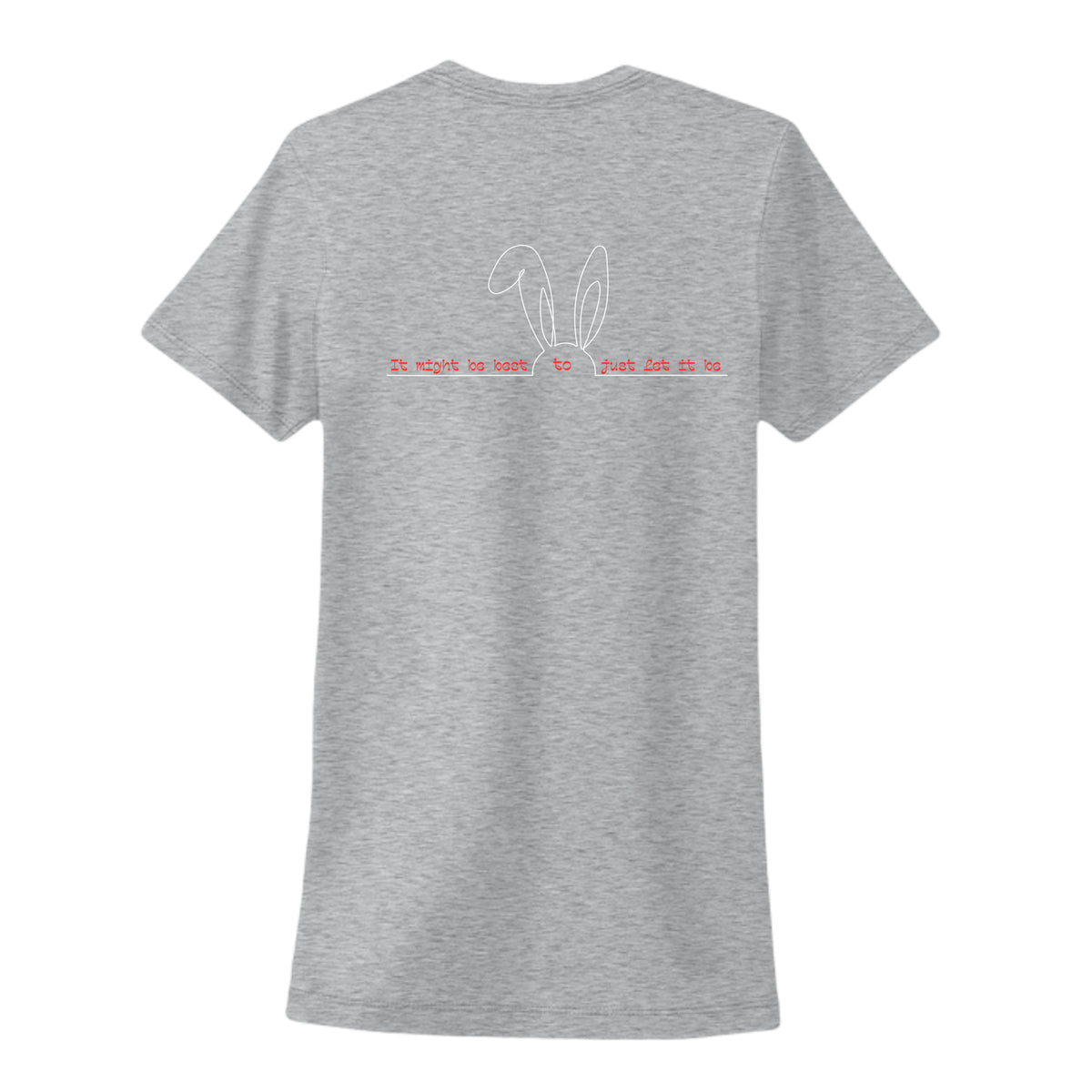 Heather Grey (90/10) - N3900 - BACK