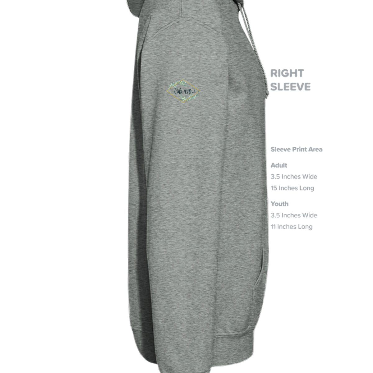 Heathered Dusty Sage - DT6100 - SLEEVE_RIGHT