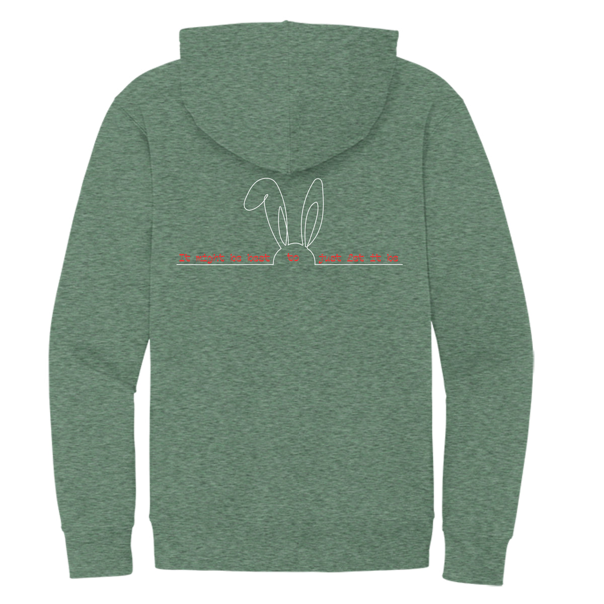 Heathered Kelly Green - DT6100 - BACK