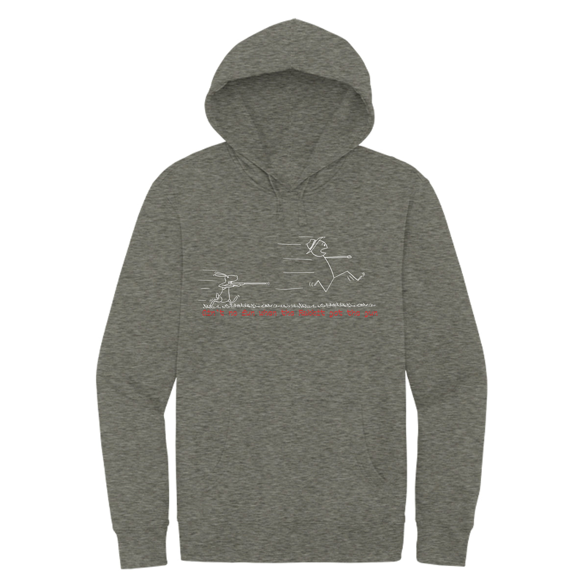 Heathered Olive - DT6100 - FRONT