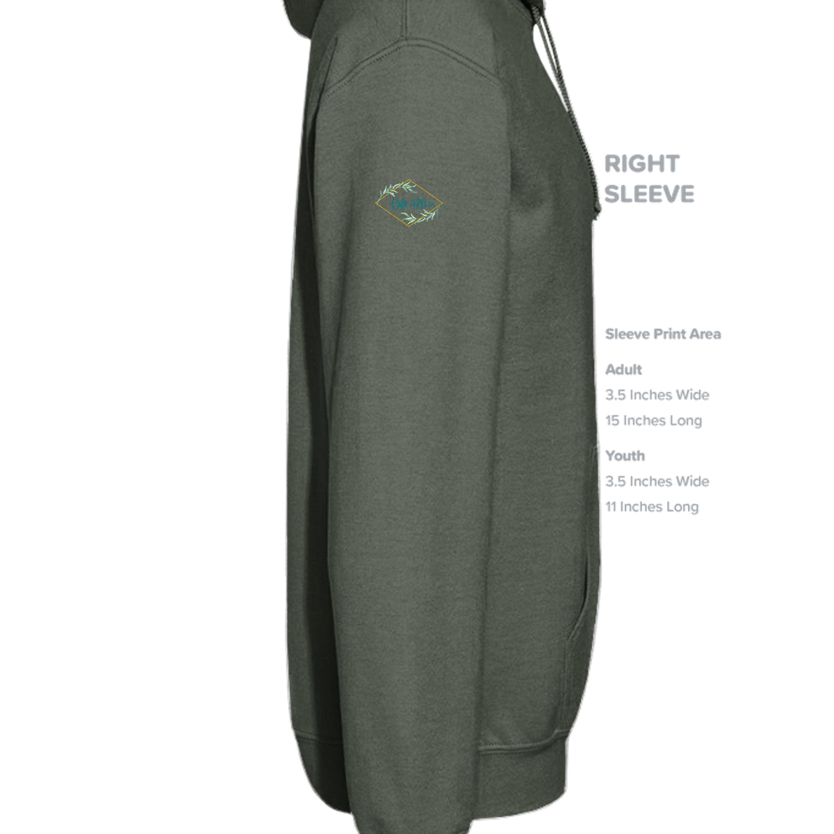 Olive - DT6100 - SLEEVE_RIGHT
