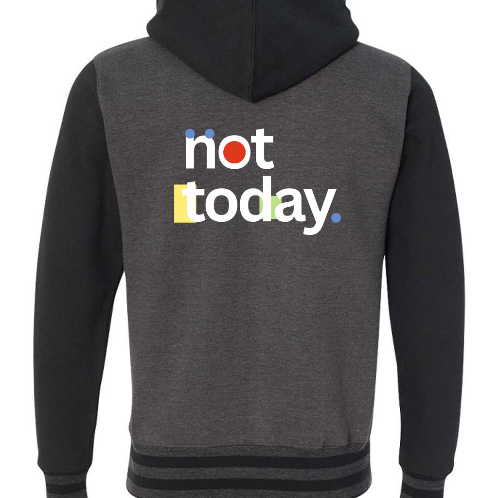 Charcoal Heather/ Black - IND45UVZ - BACK