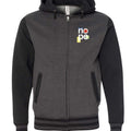 Charcoal Heather/ Black - IND45UVZ - FRONT