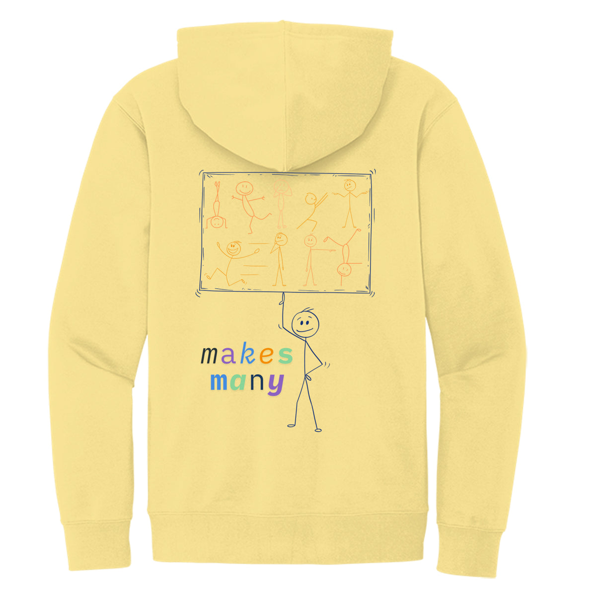 Light Yellow - DT6100 - BACK