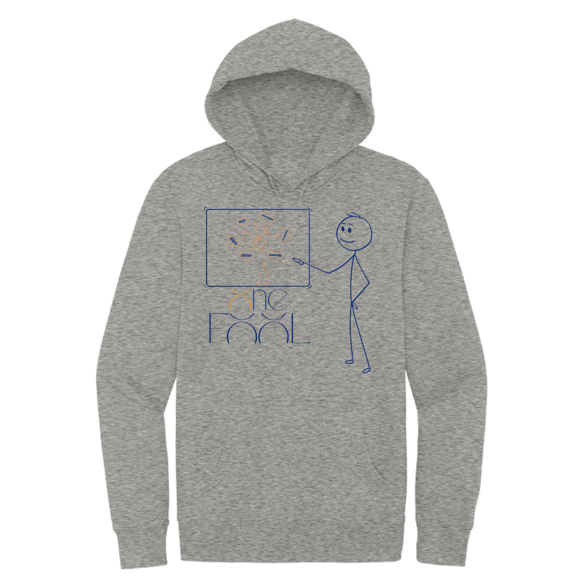 Oatmeal Heather - DT6100 - FRONT