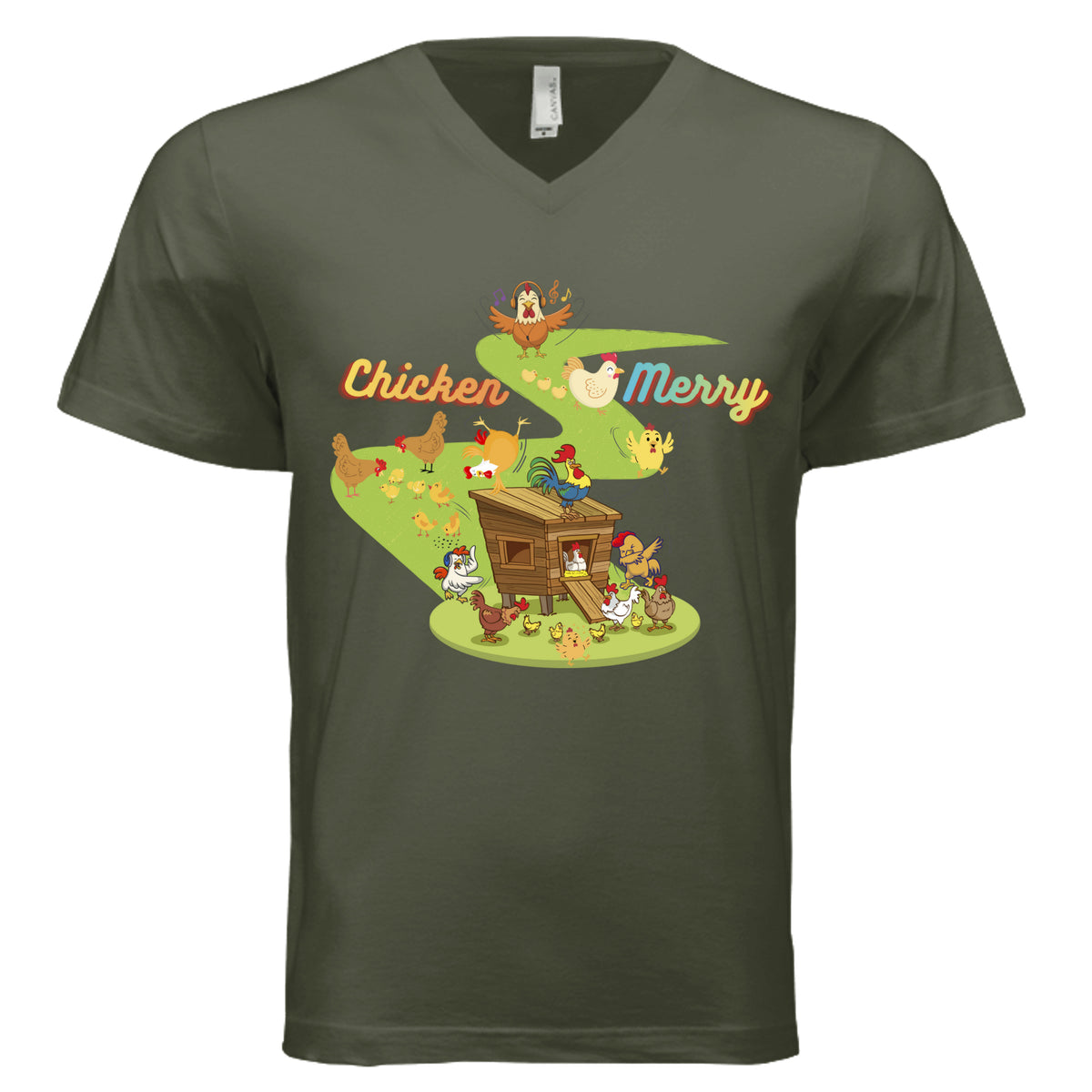 MILITARY GREEN - 3005 - FRONT