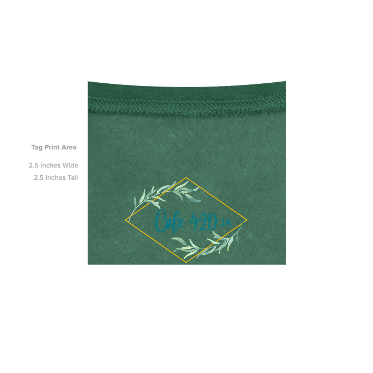 Fan Dark Green - G180 - INSIDE_TAG_LINE