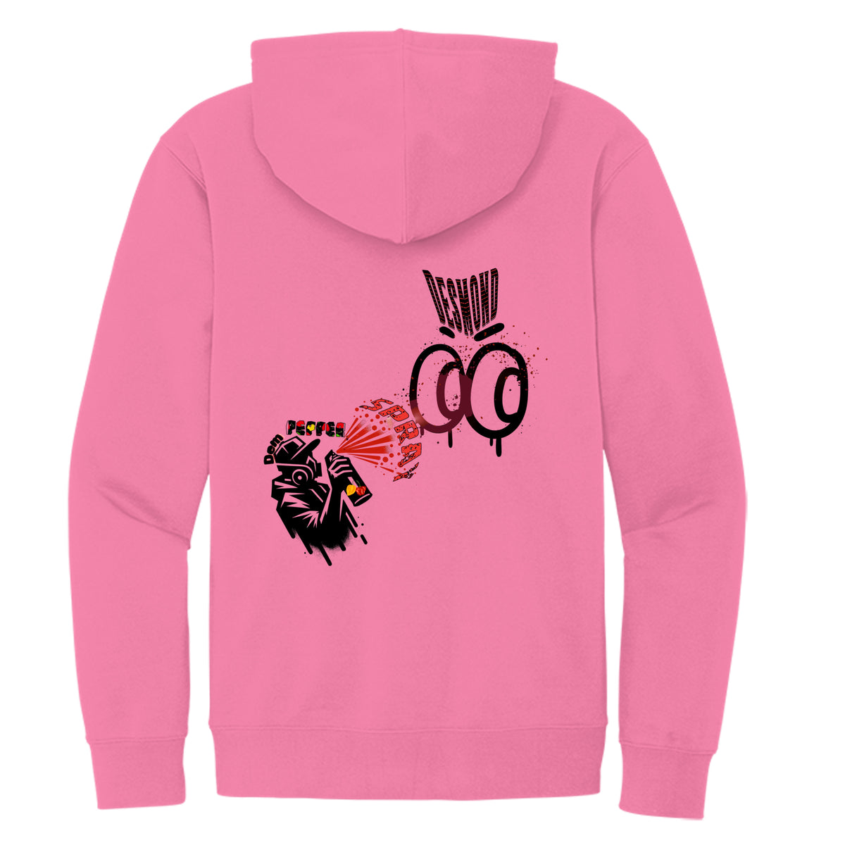 Awareness Pink Heather - DT6100 - BACK