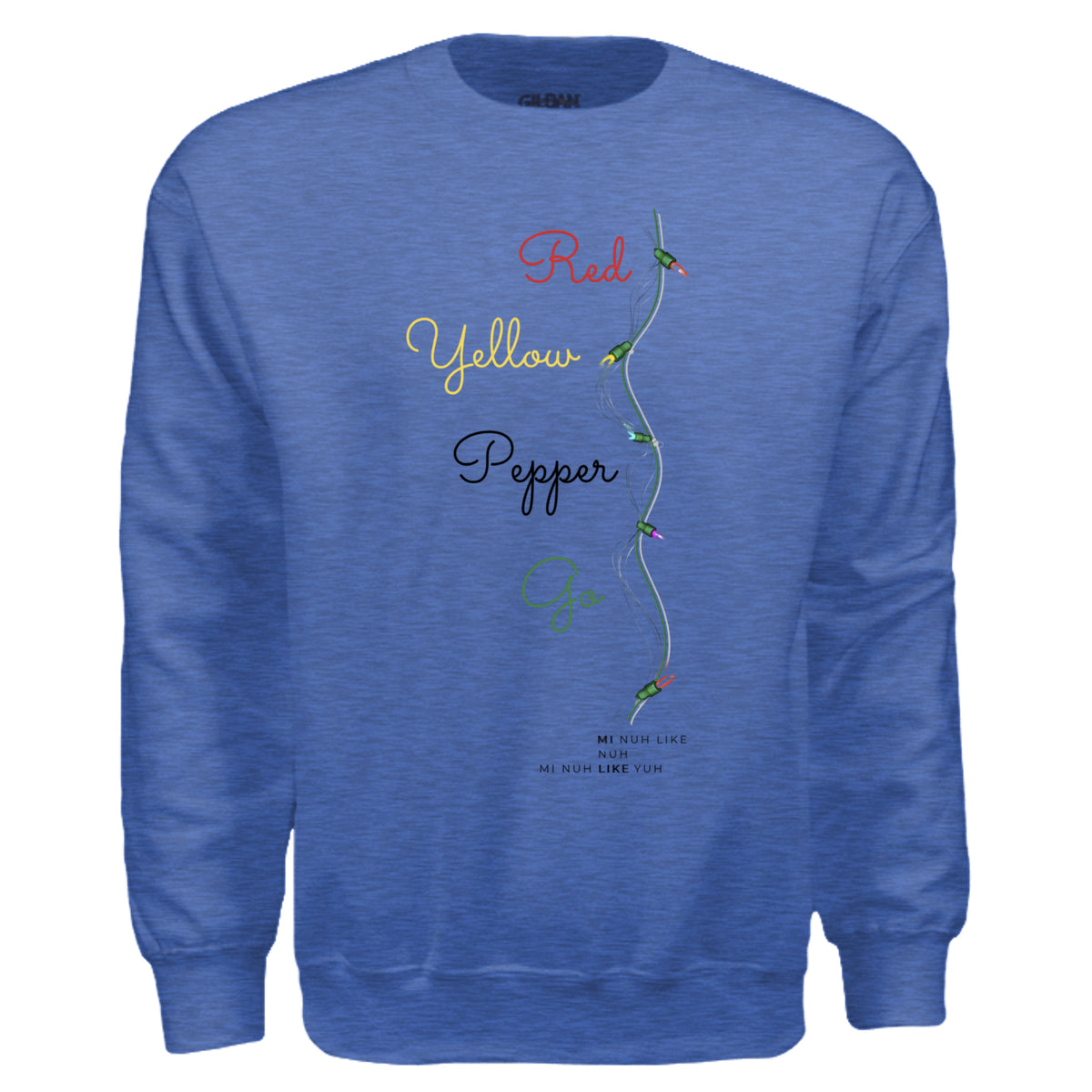 Heather Deep Royal - G180 - FRONT